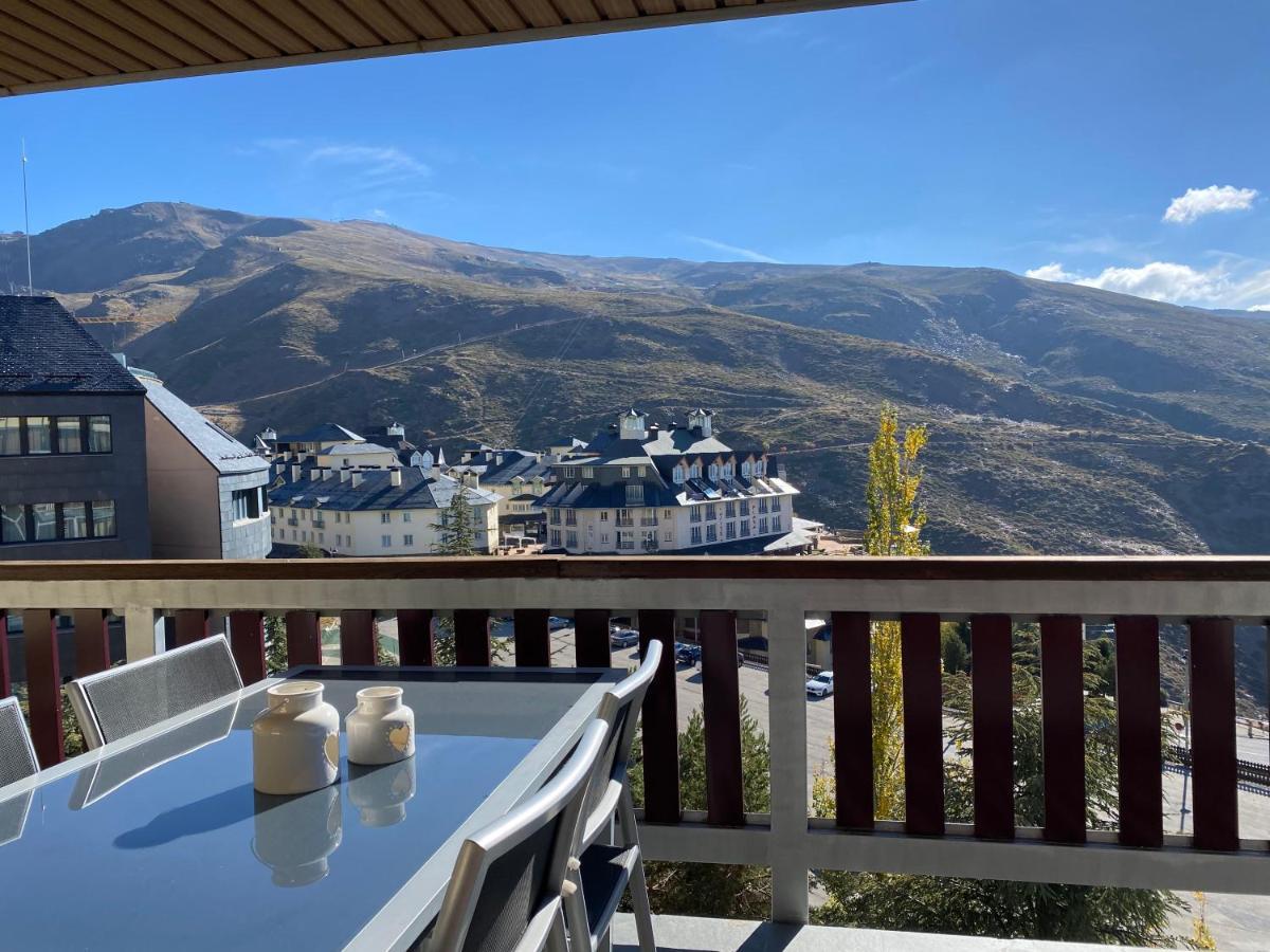 Atico Con Vistas Increibles A Pie De Pista Y Garaje Incluido Lägenhet Sierra Nevada Exteriör bild